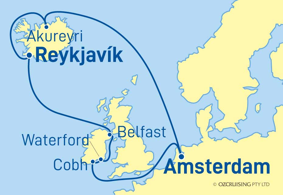 12 Night Iceland and Ireland Cruise on the Jewel Of The Seas RC22