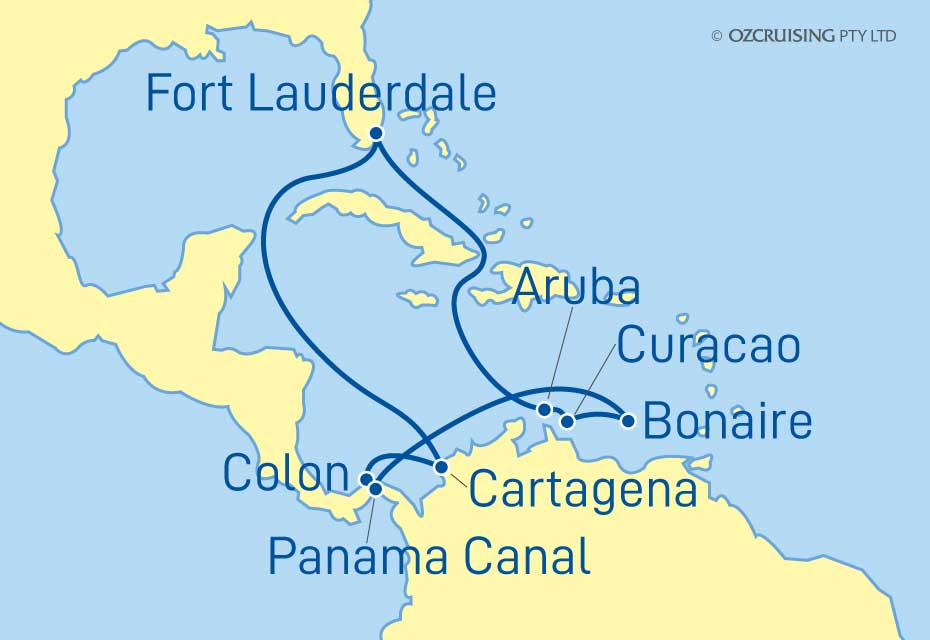Celebrity Edge Caribbean and Panama - Ozcruising.com.au