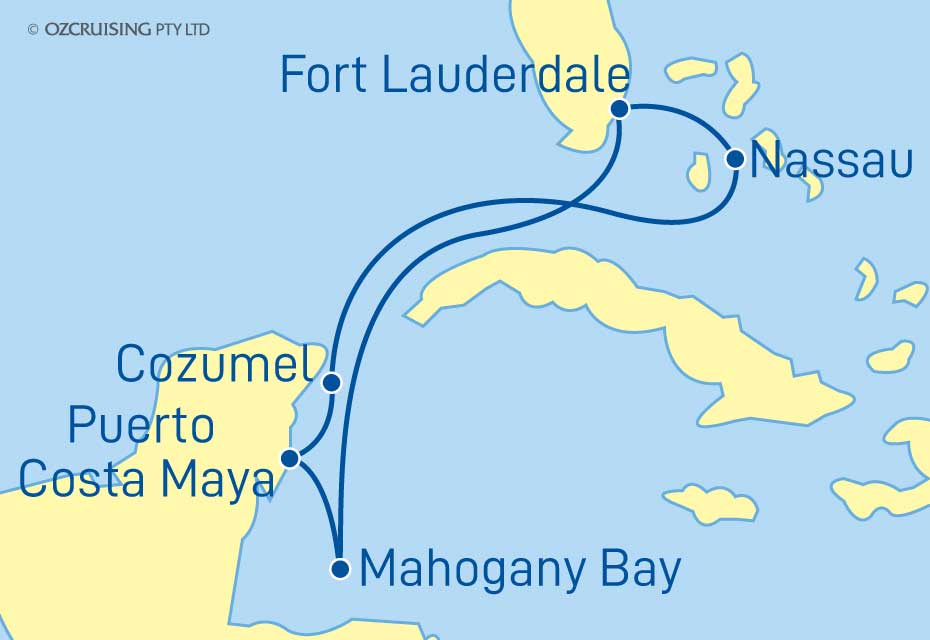 Celebrity Edge Honduras, Mexico and Bahamas - Cruises.com.au
