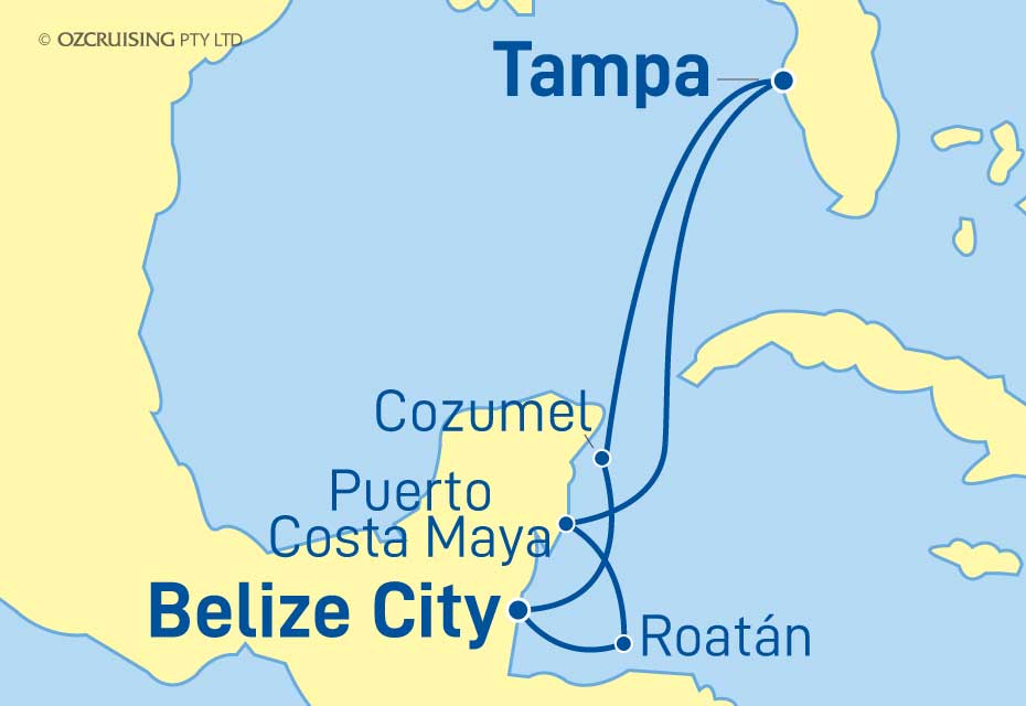 Celebrity Constellation Mexico, Honduras and Belize - Ozcruising.com.au