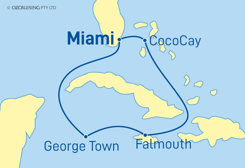 6 Night Cococay, Jamaica and Cayman Islands Cruise on the Explorer Of