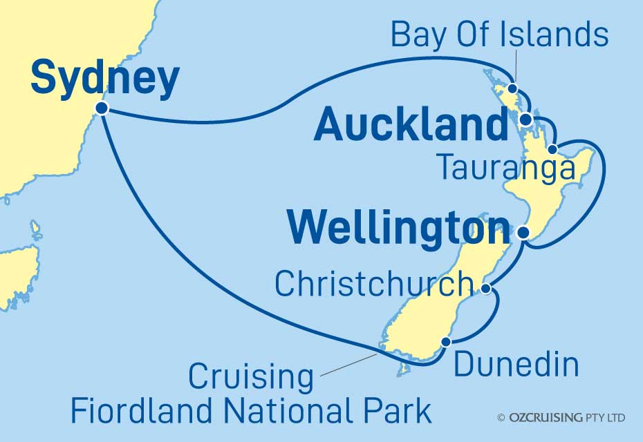 Royal Princess New Zealand - Cruises.com.au