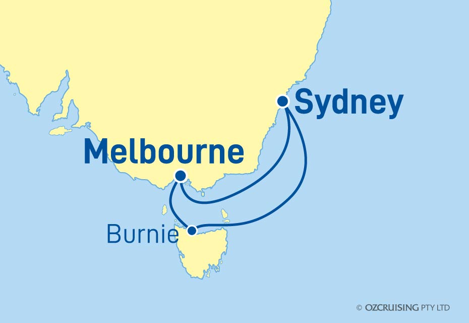 Queen Elizabeth Melbourne and Burnie - Cruises.com.au