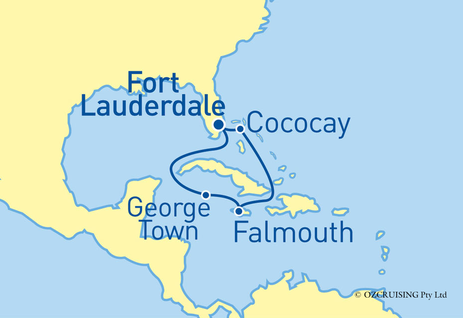 Celebrity Apex George Town, Falmouth and Cococay - Ozcruising.com.au