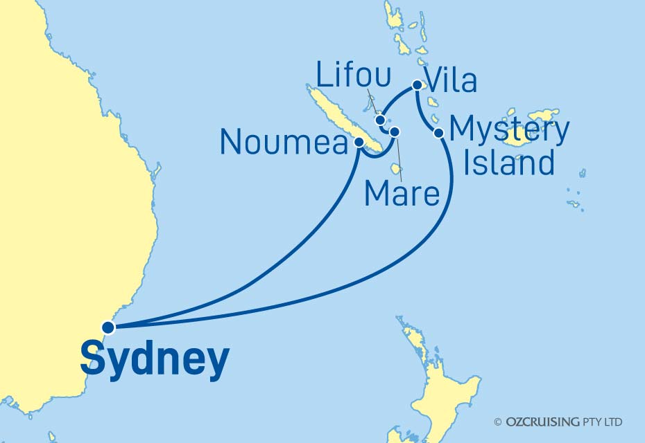 10 Night South Pacific Cruise on the Radiance Of The Seas - RC23 ...