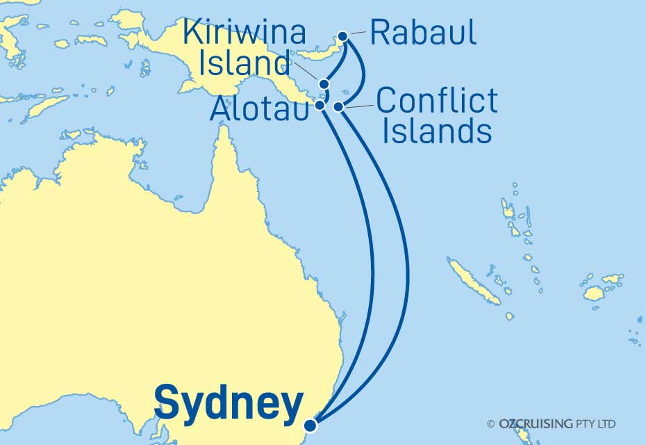 Pacific Adventure Papua New Guinea - Ozcruising.com.au
