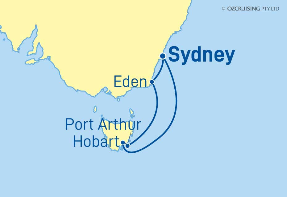 Pacific Adventure Tasmania and Eden - Cruises.com.au