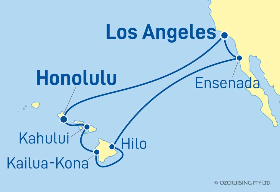 carnival cruise from hawaii to australia