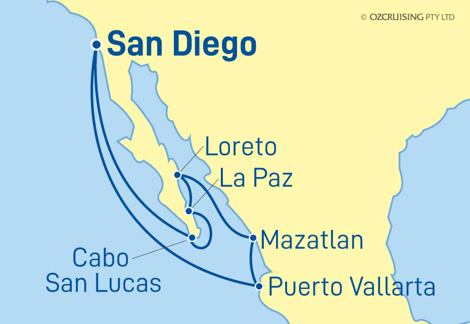 Cruise Map