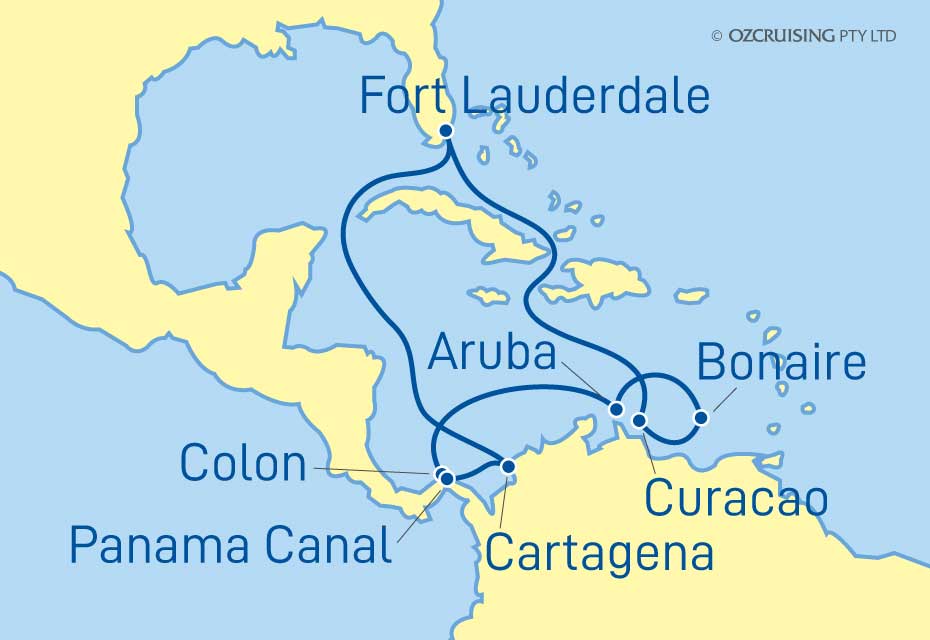 Celebrity Beyond Panama Canal and Western Caribbean - Ozcruising.com.au
