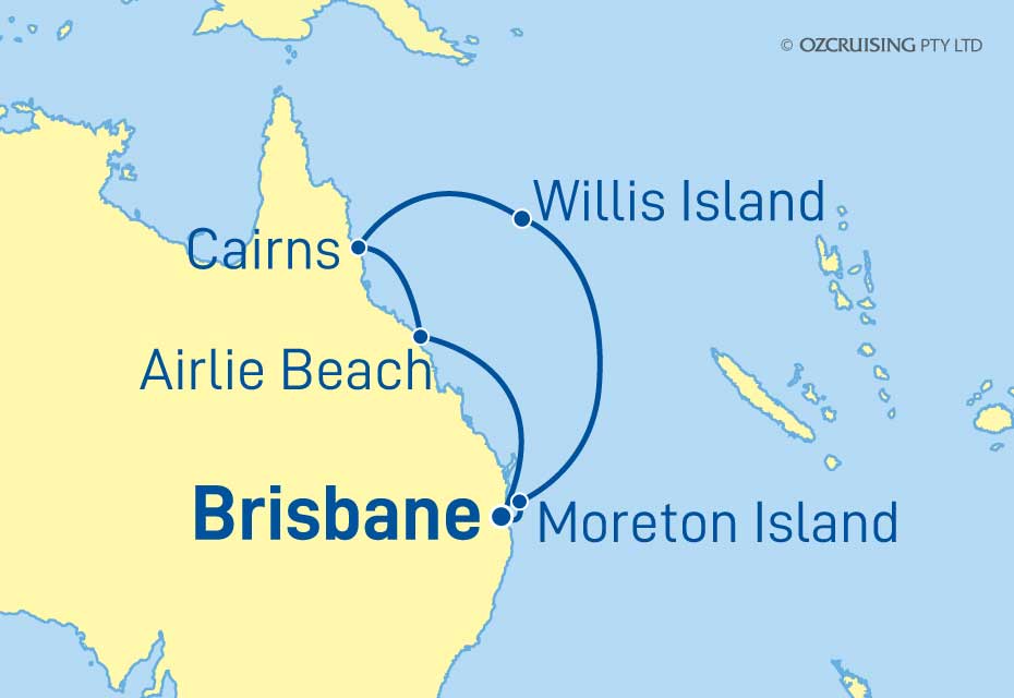 Pacific Encounter Queensland - Cruises.com.au