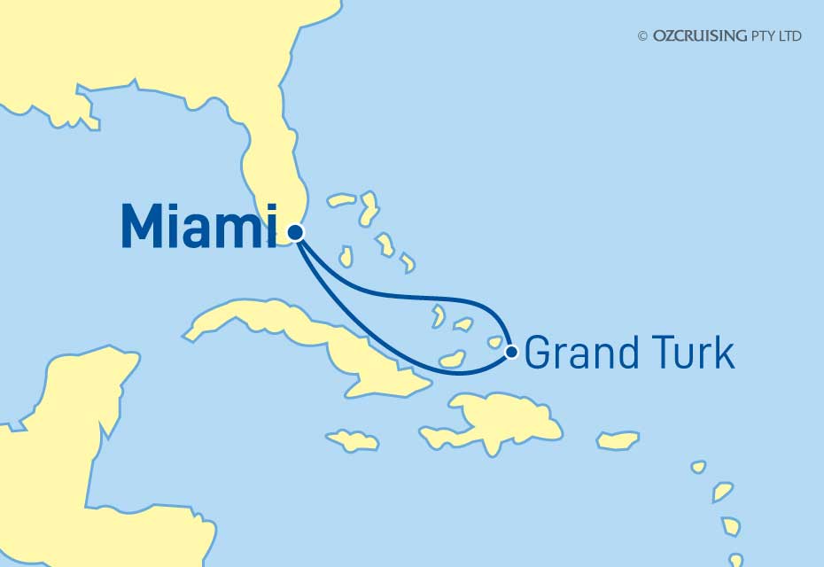 4 Night Turks and Caicos Islands Cruise on the Carnival Sunrise - CL23 ...