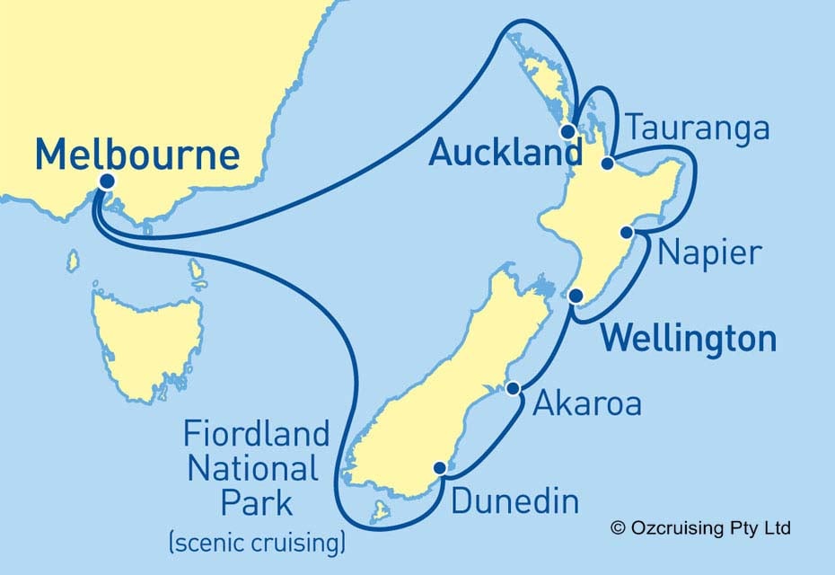 Golden Princess New Zealand - Cruises.com.au