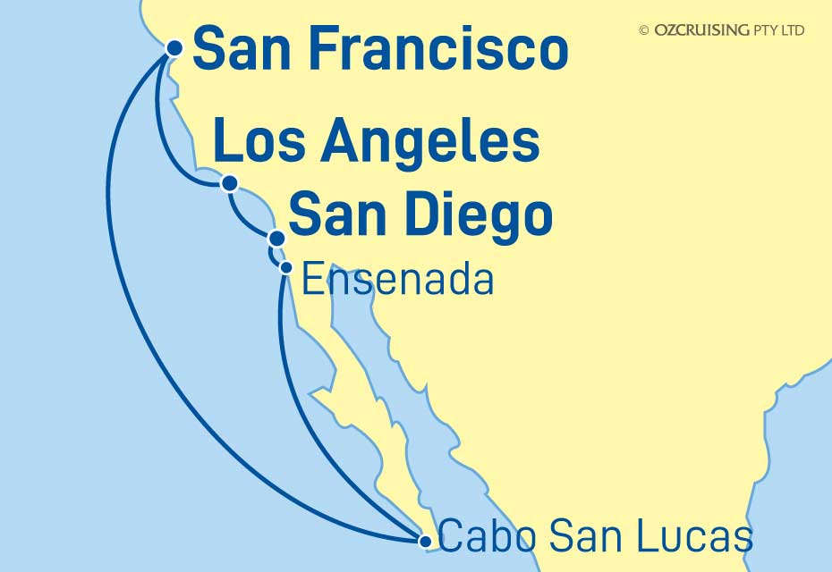 Ruby Princess California and Mexico - Cruises.com.au