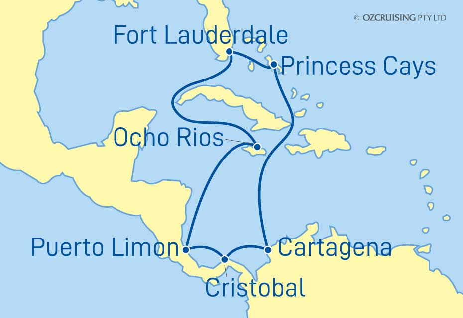 Emerald Princess Caribbean - Cruises.com.au