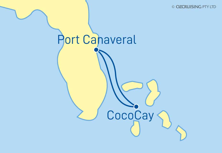 Mariner Of The Seas Cococay - Bahamas - Ozcruising.com.au