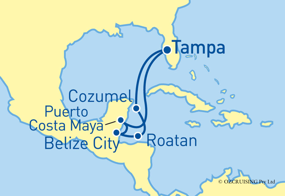 Rhapsody Of The Seas Mexico, Belize & Honduras - Cruises.com.au