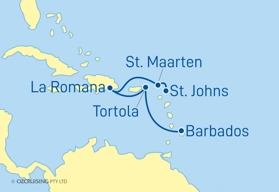 7 Night Caribbean Cruise on the Arvia PO23K324B