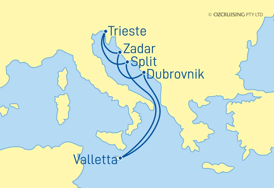 Azura Croatia & Italy - Ozcruising.com.au