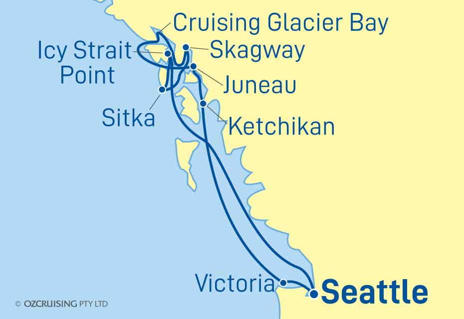 9 night alaska cruise