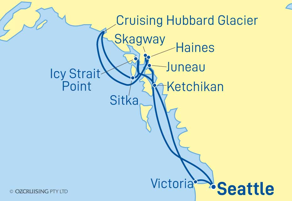 Norwegian Sun Alaska - Ozcruising.com.au