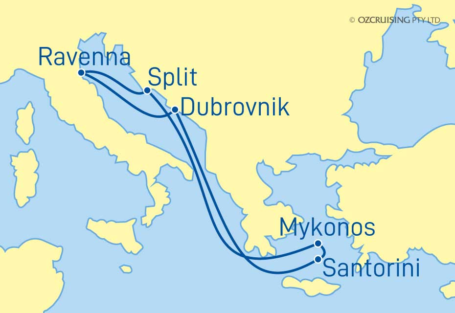 Brilliance Of The Seas Croatia and Greece - Cruises.com.au
