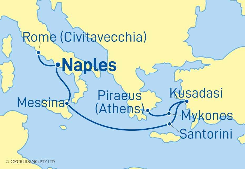 Cruise Map