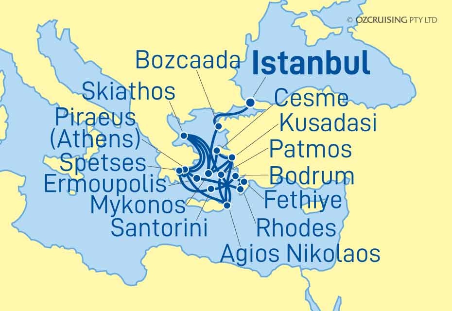 Seabourn Encore Turkey & Greece - Cruises.com.au