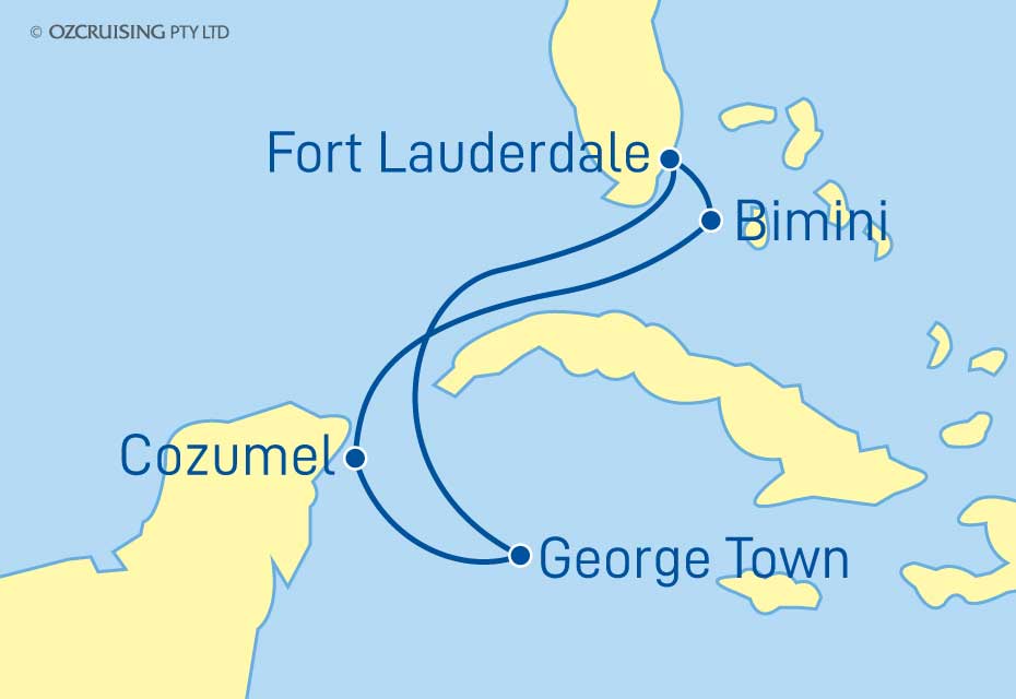 Celebrity Equinox Cayman Islands, Mexico and Bahamas - Ozcruising.com.au