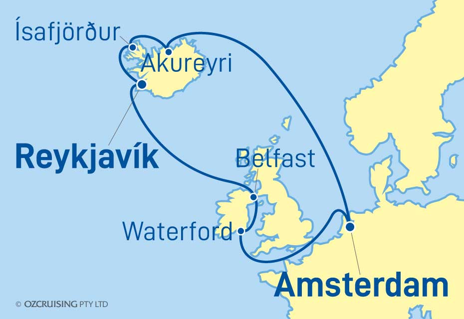 12 Night Iceland and Ireland Cruise on the Celebrity Apex - CC22