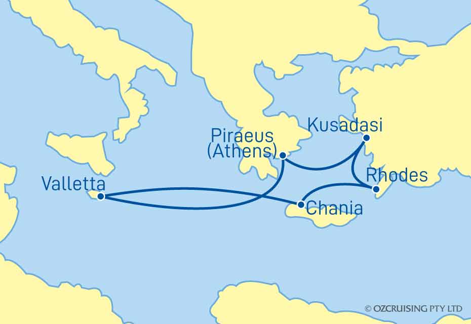 Cruise Map