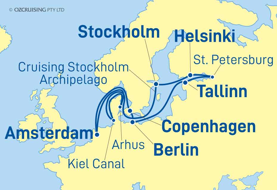 Nieuw Statendam Baltic & St Petersburg - Cruises.com.au