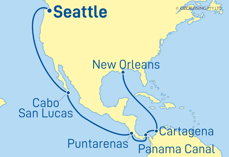 Cruise Map