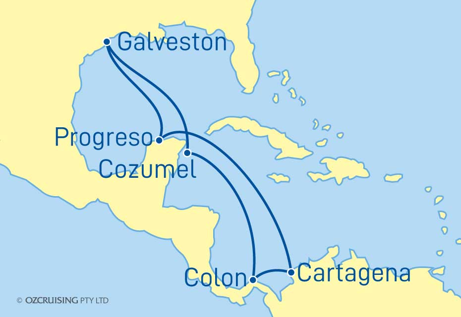 Radiance Of The Seas Mexico, Colombia & Panama - Cruises.com.au