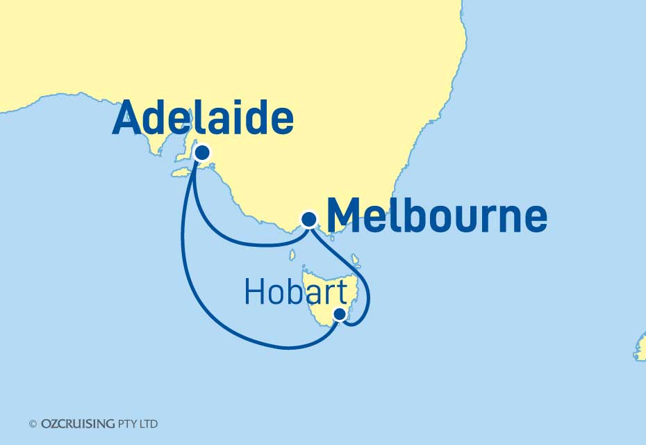Queen Elizabeth Adelaide & Hobart - Ozcruising.com.au