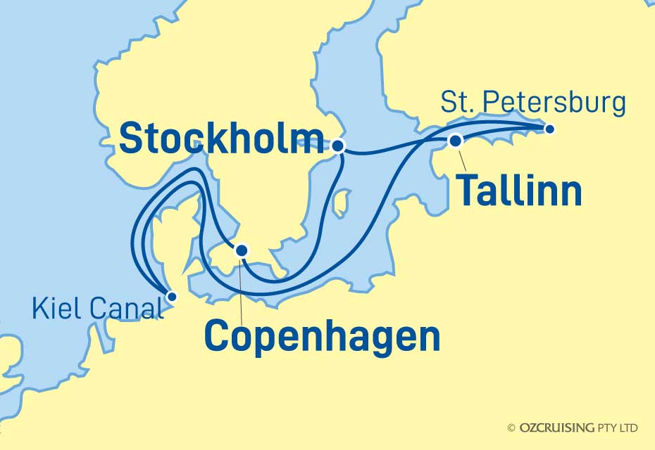 7 night baltic cruise