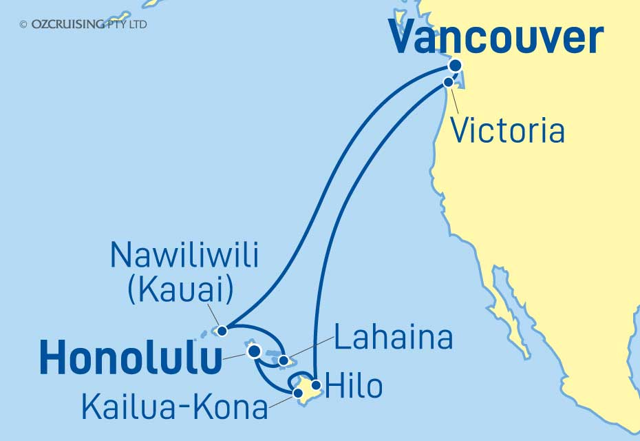 ms Koningsdam Hawaii - Cruises.com.au