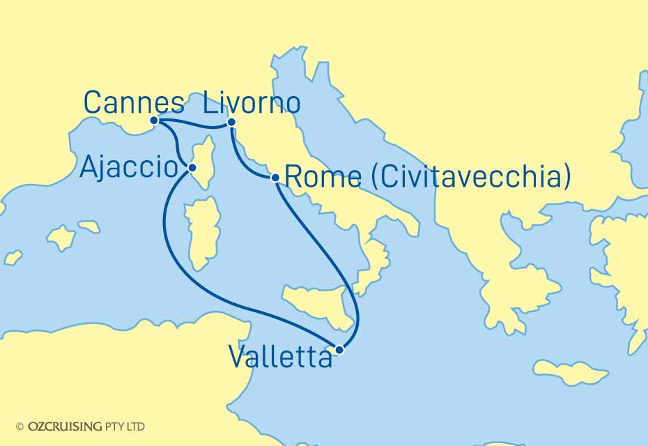 Oceana Italy & France - Cruises.com.au