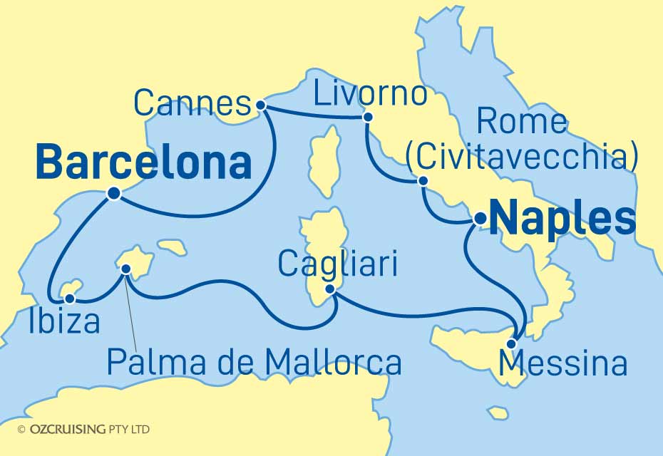 Norwegian Epic France, Italy & Spain - Cruises.com.au