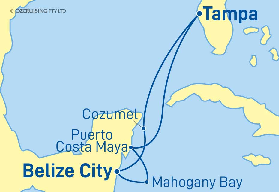 Cruise Map