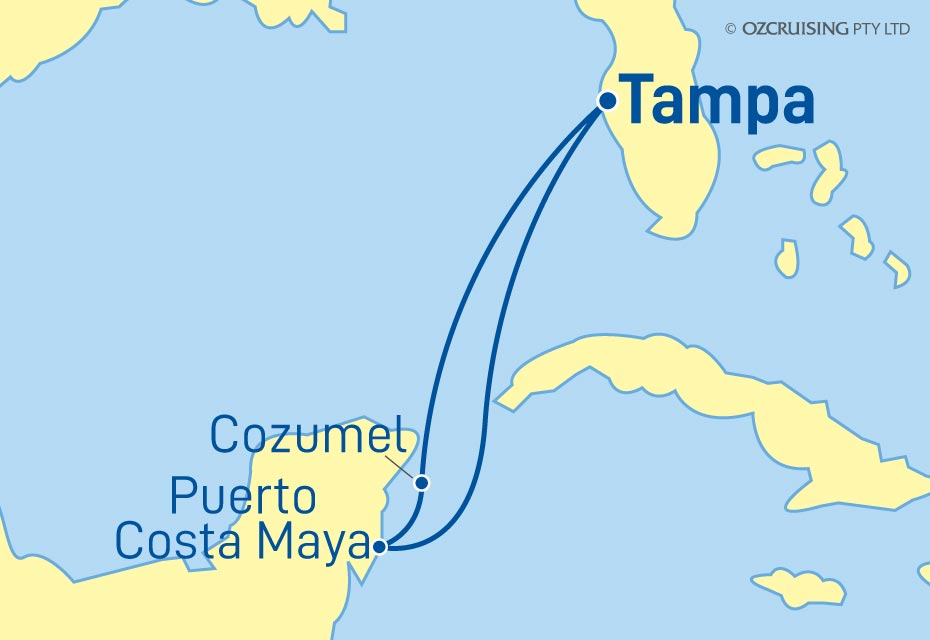 Brilliance Of The Seas Cozumel & Costa Maya - Ozcruising.com.au
