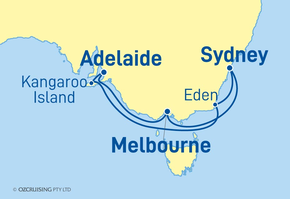 Brilliance Of The Seas Southern Australia - Ozcruising.com.au