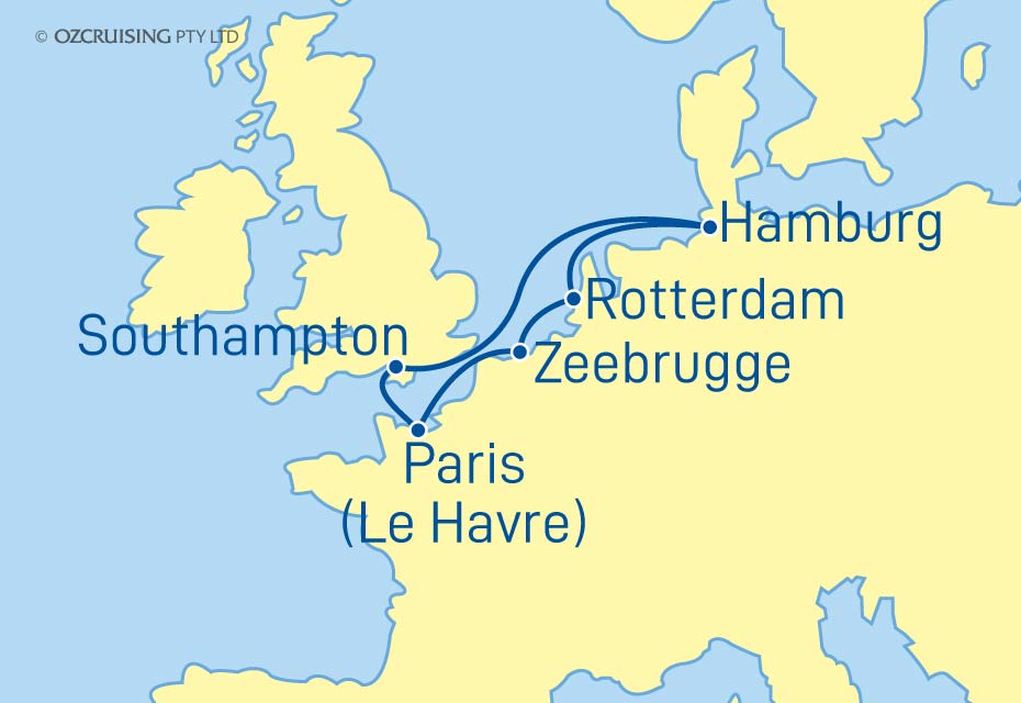 Cruise Map