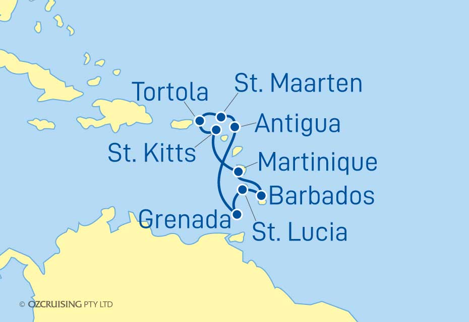 14 Night Caribbean Cruise on the Arvia PO26K603A