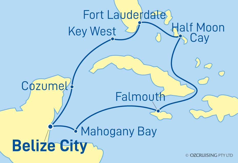 Cruise Map