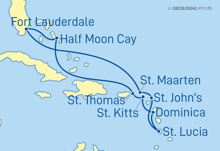 Cruise Map