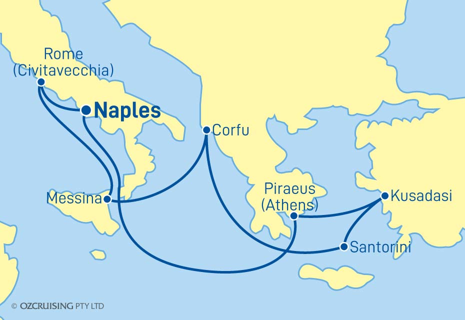Sun Princess Greece, Italy & Turkey - Cruises.com.au