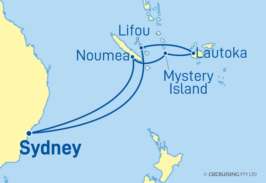 Celebrity Eclipse South Pacific / Fiji - Ozcruising.com.au