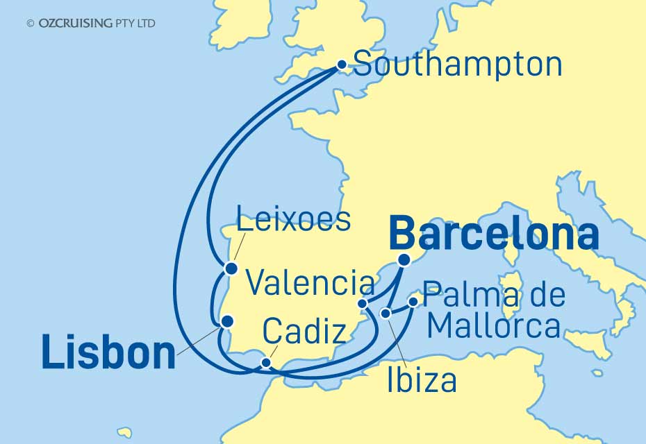 Celebrity Apex Spain & Portugal - Cruises.com.au