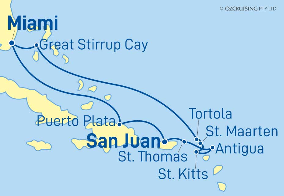 Cruise Map